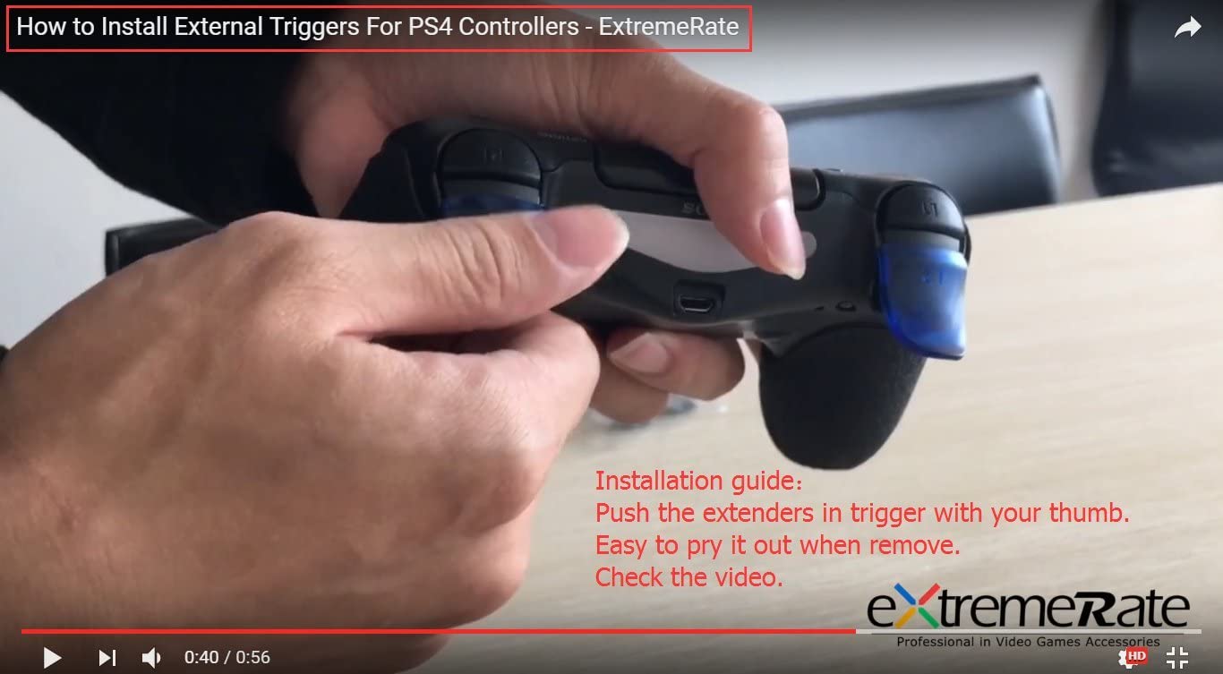 manette eXtremeRate 2 Paires Triggers
